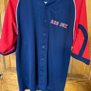 Genuine Merchandise Blue and Red Baseball Jersey